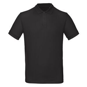 B&C Collection Mens Inspire Polo Shirt / Black